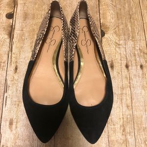 Jessica Simpson pointed flats